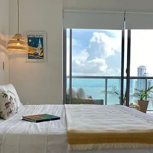Apartment 1bd Amazing View-modern Apt-luxury Building, Cartagena